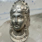 Vintage lady face ring size 6.25 sterling silver women
