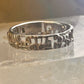 Horse ring wagon Pioneers southwest size 8 sterling silver women men