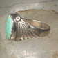 Navajo ring turquoise band size 13.5 sterling silver women men