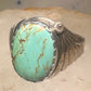 Navajo ring turquoise band size 13.5 sterling silver women men