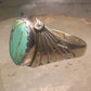 Navajo ring turquoise band size 13.5 sterling silver women men
