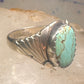 Navajo ring turquoise band size 13.5 sterling silver women men