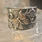 Butterfly ring Paz cigar band floral flowers Israel size 7 sterling silver women