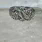 Black Hills gold ring leaves wedding band size 7.5 sterling silver women men