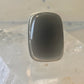 Vintage onyx ring southwest chunky band size 5.25 Sterling silver women