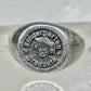 Kindergarten graduate ring children band size 3.50 sterling silver boys girl