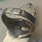 Navajo ring long turquoise size 8.25 sterling silver women