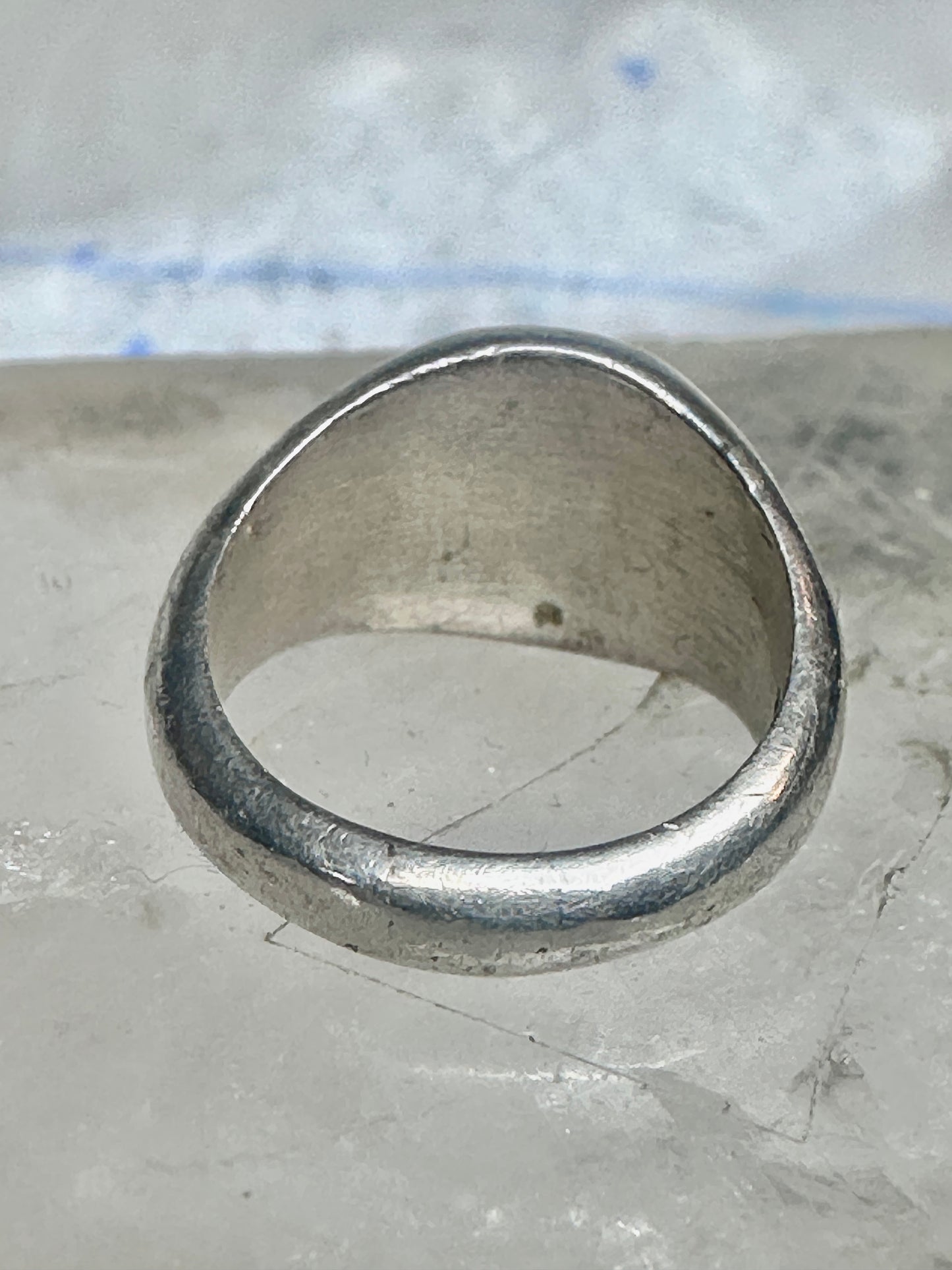 Kindergarten graduate ring children band size 3.50 sterling silver boys girl