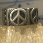 Peace ring Mexico Peace band size 12.25 sterling silver women men