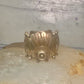 Poison ring Mexico Aztec design band CZ size 8 adj sterling silver women