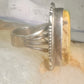 Turquoise ring Navajo size 5.50 sterling silver women