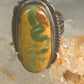 Turquoise ring Navajo size 5.50 sterling silver women