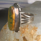 Turquoise ring Navajo size 5.50 sterling silver women