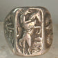 Bucking Bronco ring horse snake cactus Cowboy southwest band size 9 sterling silver women men