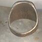 Bucking Bronco ring horse snake cactus Cowboy southwest band size 9 sterling silver women men