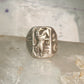 Bucking Bronco ring horse snake cactus Cowboy southwest band size 9 sterling silver women men
