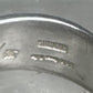 Bear ring size 6 TC Case band sterling silver 14K over the bear women men