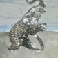 Elephant ring size 9.25 CZ sterling silver women