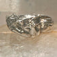 Big Cat ring tiger band size 8.50 animal sterling silver men women