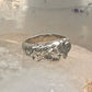 Big Cat ring tiger band size 8.50 animal sterling silver men women