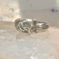 Big Cat ring tiger band size 8.50 animal sterling silver men women