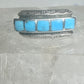 Zuni ring size 5 turquoise band sterling silver women