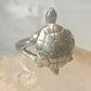 Vintage turtle ring size 6.5 Sterling silver women girls