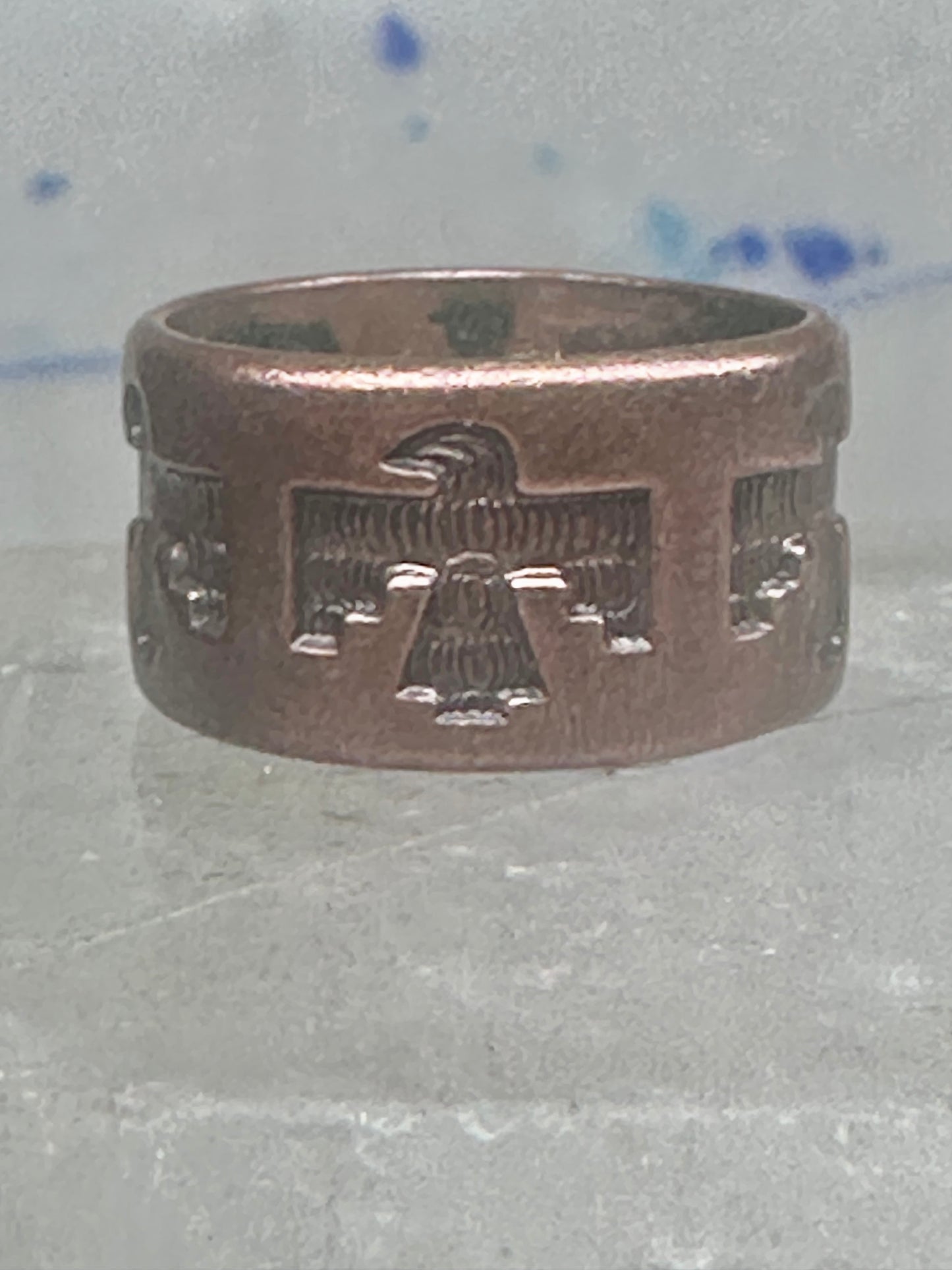 Phoenix ring size 4.50 pinky Bell trading copper band women