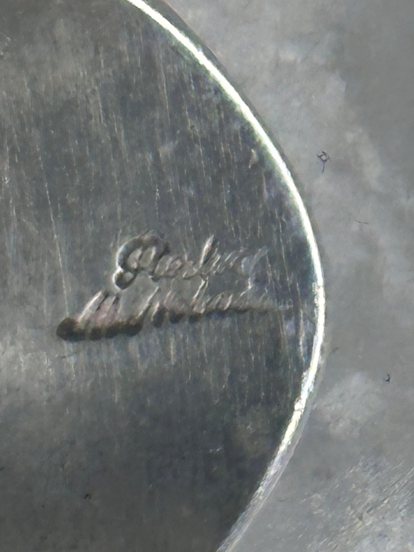 Onyx ring Navajo signed size 10 sterling silver women men