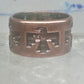 Phoenix ring size 4.50 pinky Bell trading copper band women