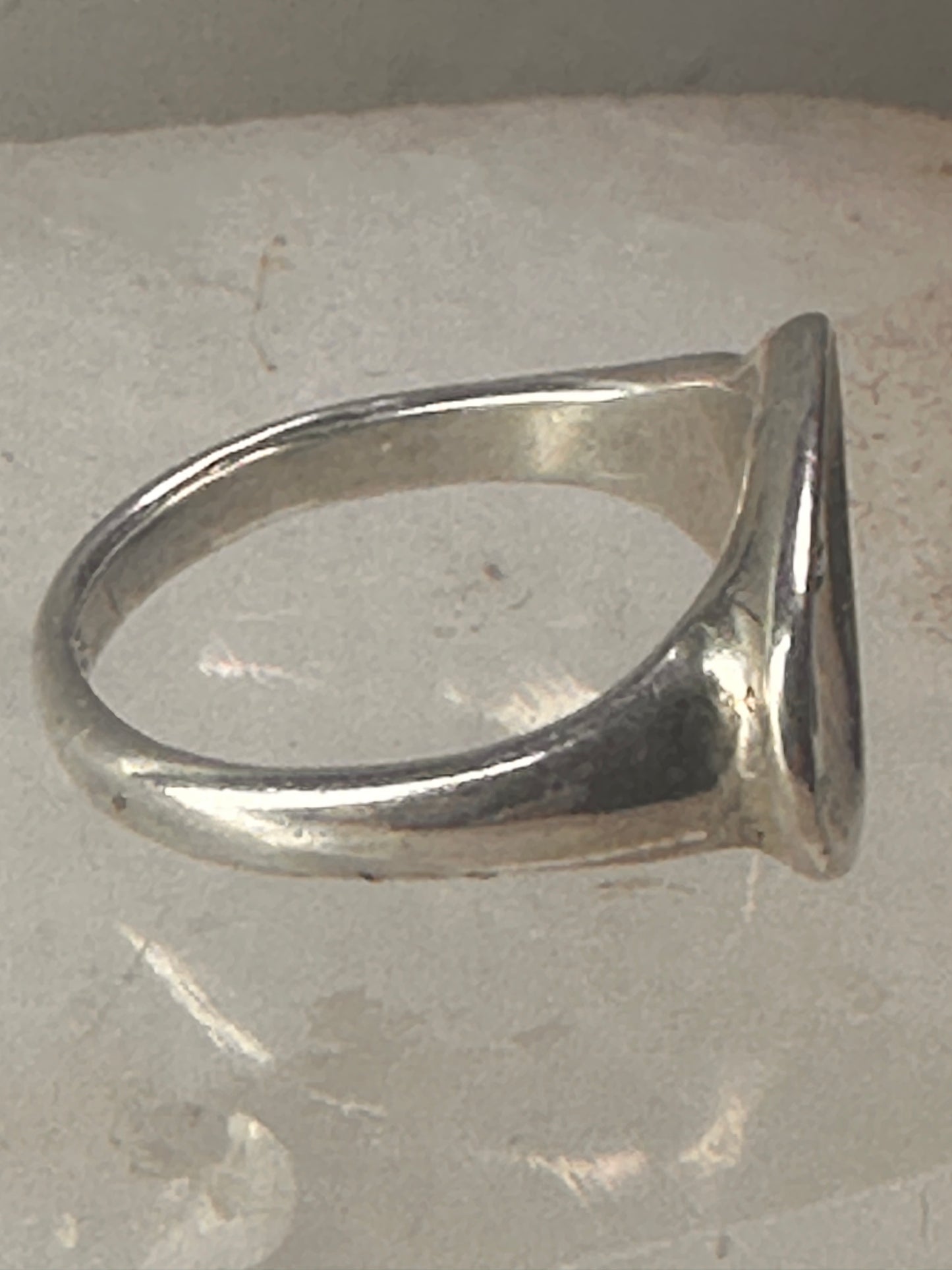 Dolphin ring lady mermaid band size 4.50 sterling silver women girls