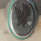 Eagle ring Navajo turquoise ring sterling silver size 13.50 women men