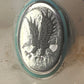 Eagle ring Navajo turquoise ring sterling silver size 13.50 women men