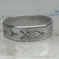 Bell trading Co ring size 6.75 crossed arrows band southwestern sterling silver women