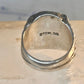 Horse ring Horseshoe band southwest cowgirl band ring size 7 Sterling silver women men