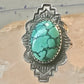 Navajo ring turquoise southwest size 7 Sterling silver women girls