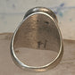 Zuni ring Angelina Laahty sun turquoise coral MOP Jet size 11.75 Sterling silver women men
