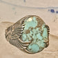 Eagle ring Navajo turquoise size 8.25 Sterling silver women men