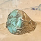 Eagle ring Navajo turquoise size 8.25 Sterling silver women men