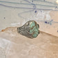 Eagle ring Navajo turquoise size 8.25 Sterling silver women men