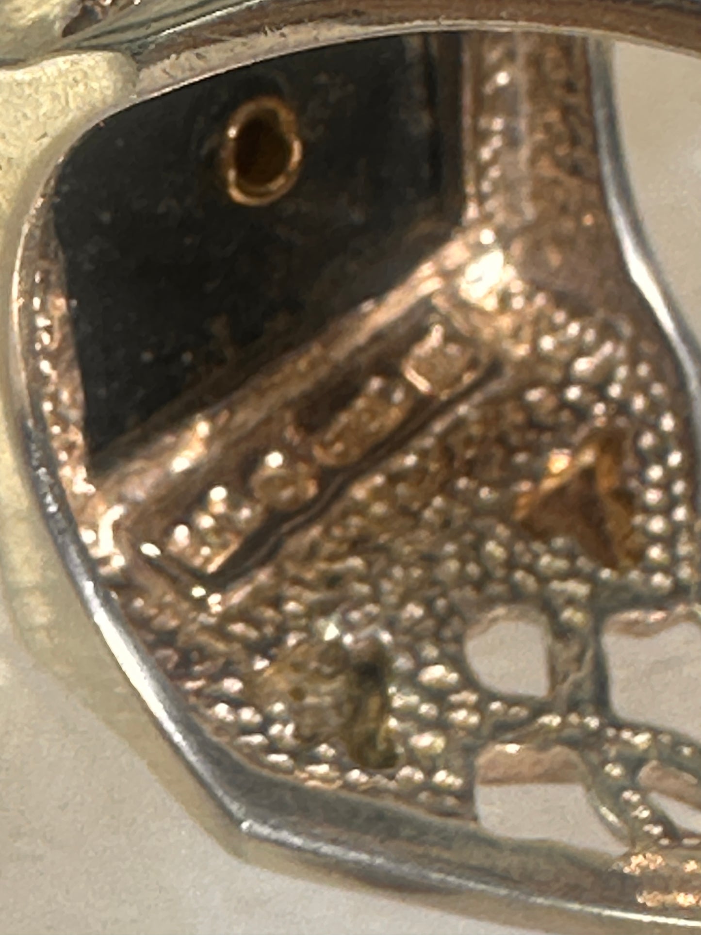 Black Hills Gold Ring wolf leaves size 10 sterling silver women men