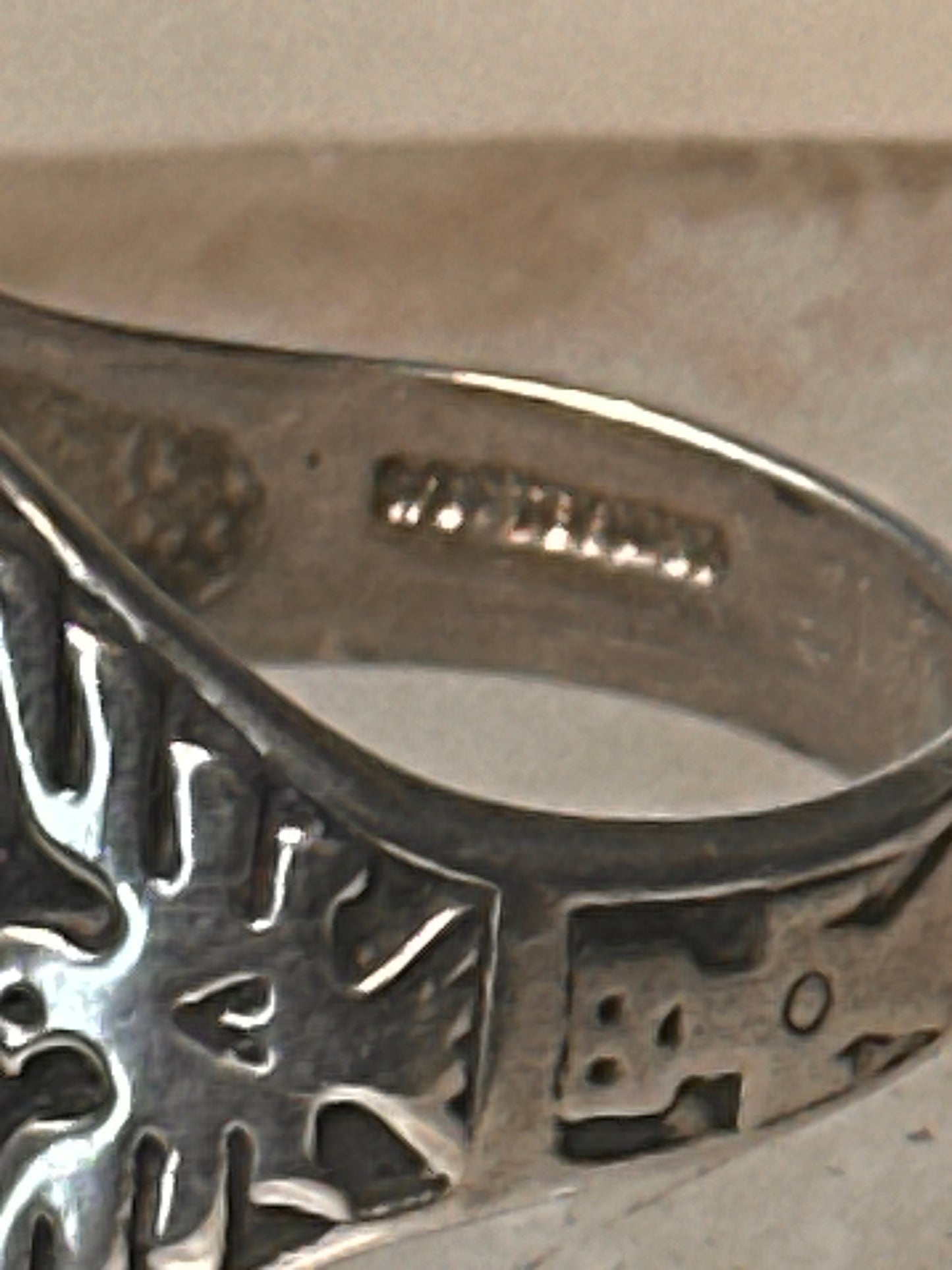 Phoenix ring Navajo turquoise mudman sun size 10 Sterling silver women men