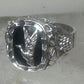 Duck Black Hills Gold ring Onyx size 10.75 sterling silver women men