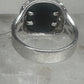 Duck Black Hills Gold ring Onyx size 10.75 sterling silver women men
