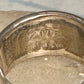 Zuni ring turquoise mop coral band turquoise size 5 sterling silver women girls