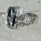 Duck Black Hills Gold ring Onyx size 10.75 sterling silver women men