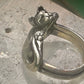 James Yesberger ring cat band size 5.25 sterling silver women girls
