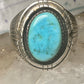 Navajo ring turquoise size 12.75 sterling silver women men