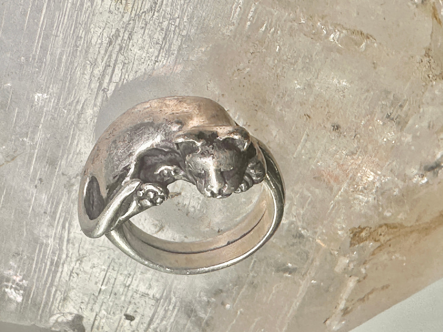 James Yesberger ring cat band size 5.25 sterling silver women girls