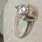 James Yesberger ring cat band size 5.25 sterling silver women girls
